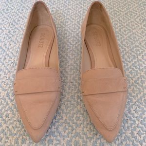 Schutz nude loafers
